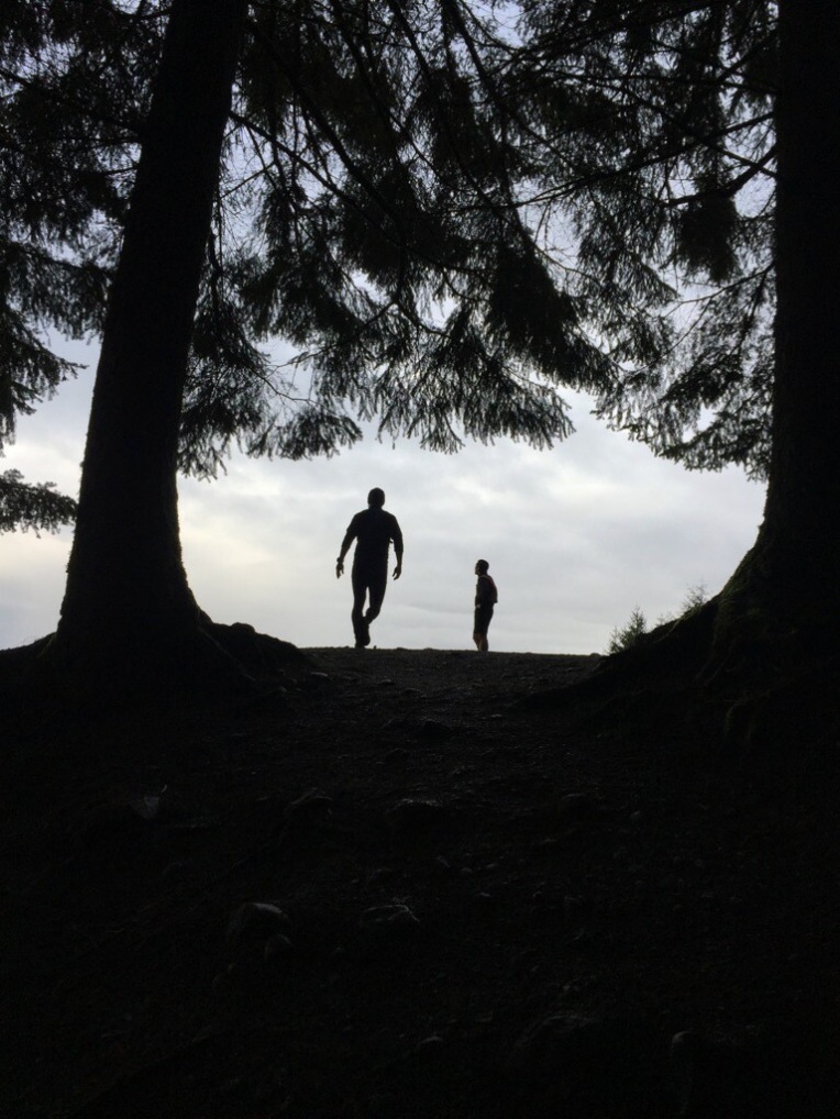 Poo Poo Point silhouettes. Photo Credit: Nate Copley